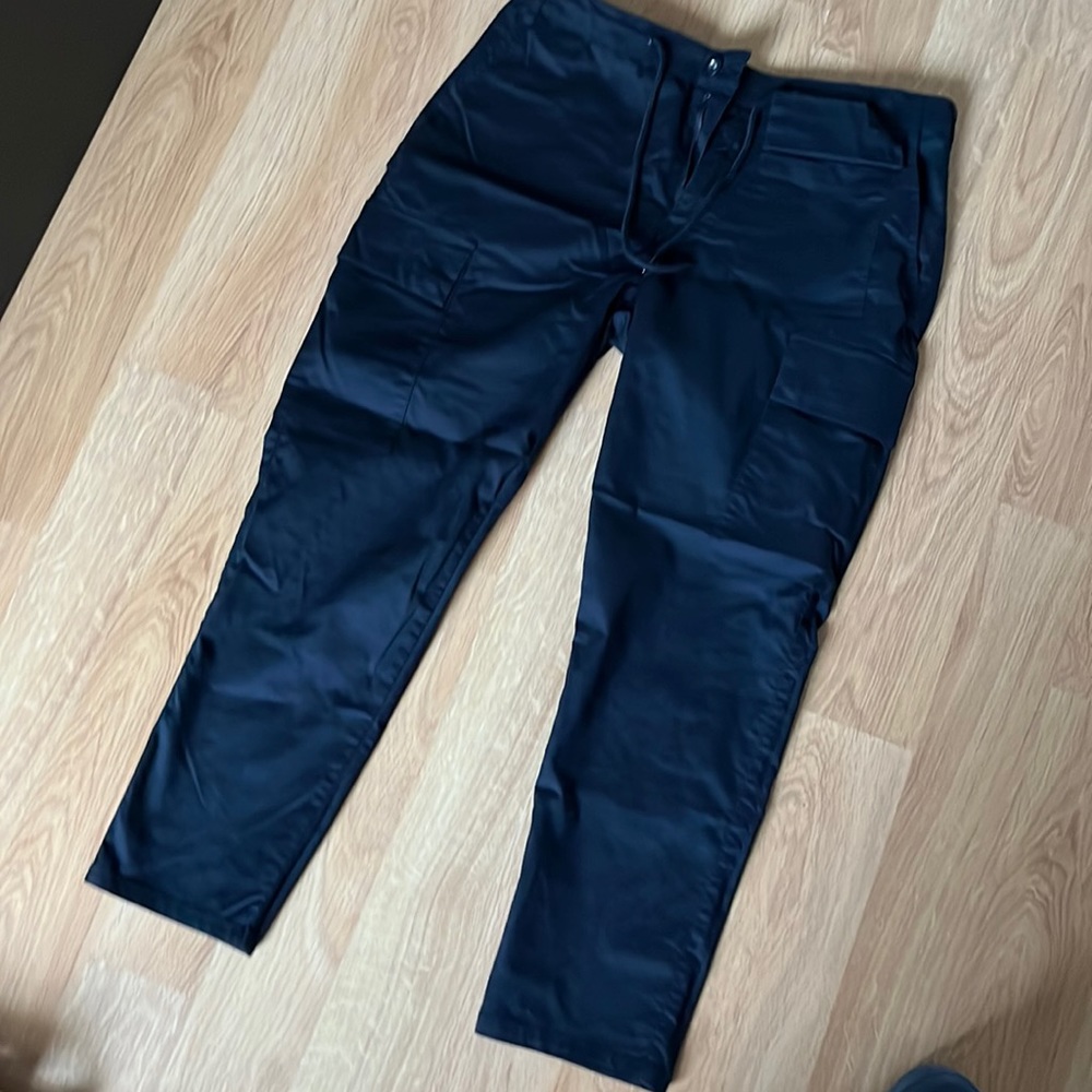 Mens Black Cargo Pants